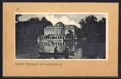 AK Ludwigsburg / Württemberg, Schloss Monrepos