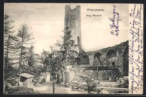 AK Weinheim, Burg Windeck