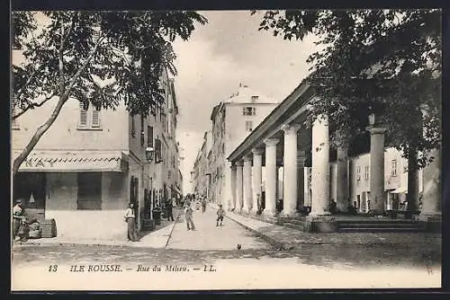 AK Ile Rousse, Rue du Milieu