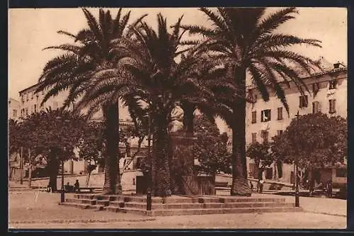 AK Ile Rousse /Corse, Place Paoli