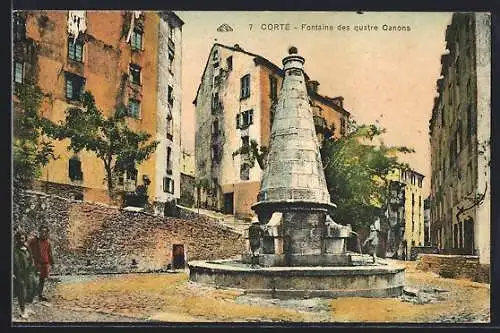 AK Corté, Fontaine des quatre Canons