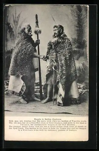 AK Maoris in Native Costume