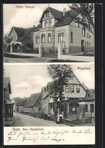 AK Buer /Bez. Osnabrück, Meller Strasse, Pflegehaus