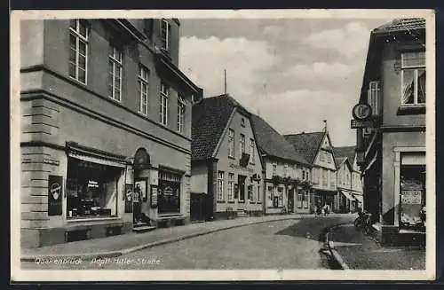 AK Quakenbrück, Löwen-Apotheke in der Strasse