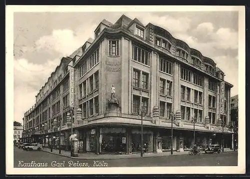 AK Köln, Kaufhaus Carl Peters