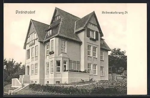 AK Diedrichsdorf, Haus im Heikendorferweg 24