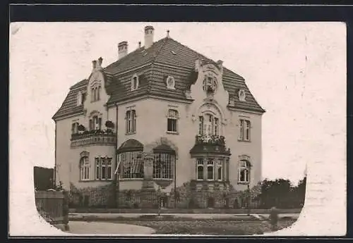 Foto-AK Erfurt, Haus Richard-Breslau-Strasse 10