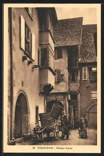 AK Reichenweier / Riquewihr, Maison Kuntz