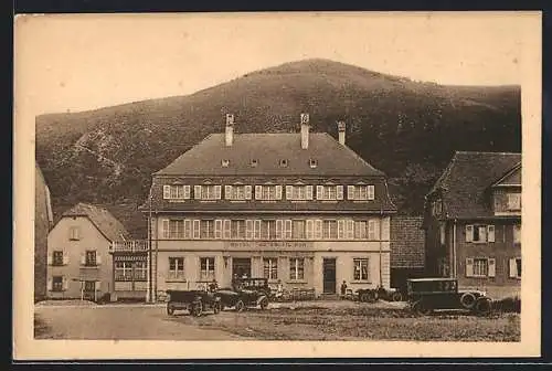 AK Metzeral /Haut-Rhin, Hotel au Soleil d`Or