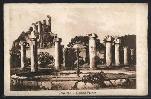 AK Zanzibar, Ruined Palace