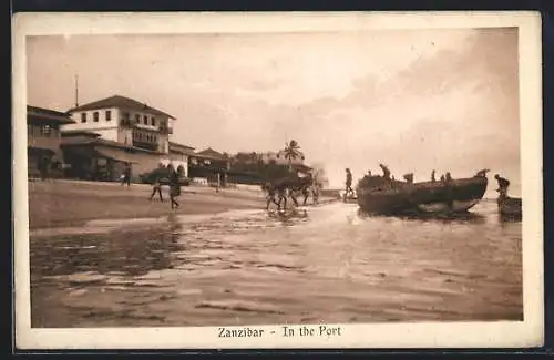 AK Zanzibar, View in the Port