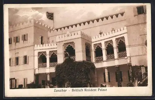 AK Zanzibar, Britisch Resident Palace