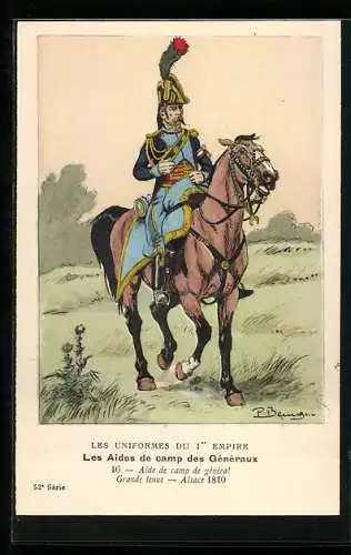 Künstler-AK Aide de camp de général