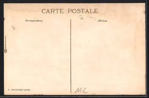 AK Monte Carlo, Casino et vue prise de la Mer