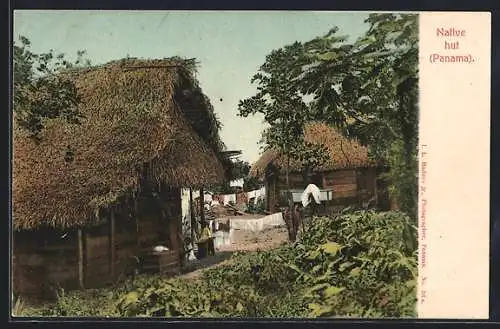 AK Panama, Native hut