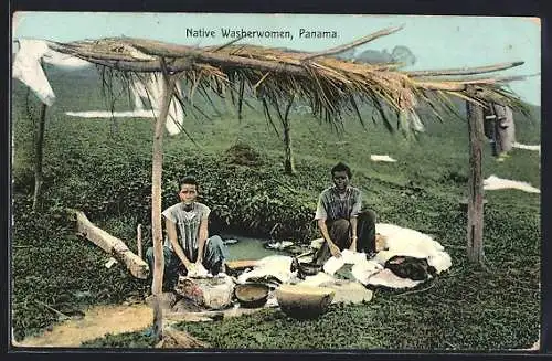 AK Panama, Native Washerwomen