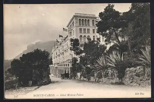 AK Monte-Carlo, Hôtel Riviera-Palace