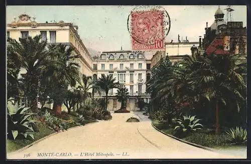 AK Monte-Carlo, L`Hôtel Métropole