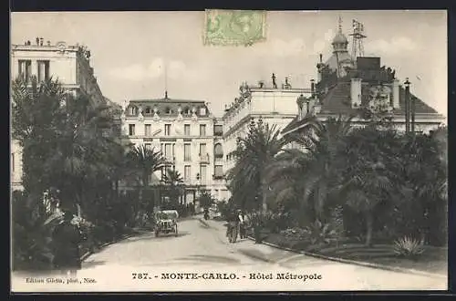 AK Monte-Carlo, Hôtel Métropole