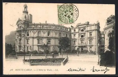 AK Monte-Carlo, L`Hôtel de Paris