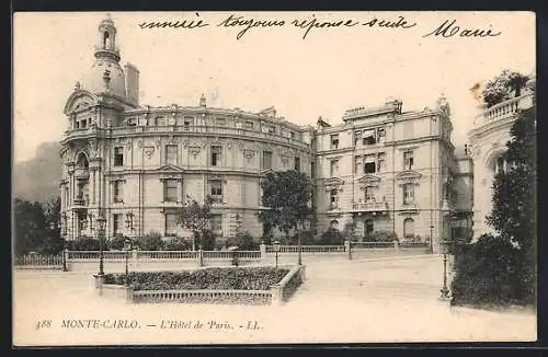 AK Monte-Carlo, L'Hotel de Paris