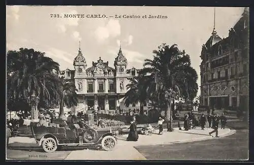 AK Monte Carlo, Le Casino et Jardins