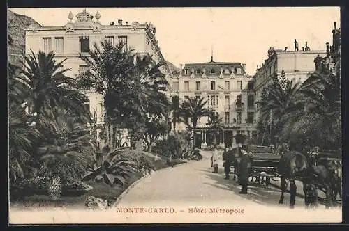 AK Monte-Carlo, Hôtel Metropole