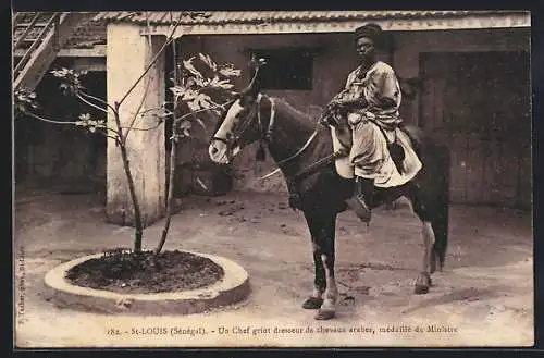 AK St-Louis, Un Chef griot dresseur de chevaux arabes