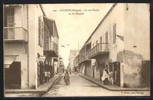 AK St-Louis, La rue Carnot ou de l`Hopital