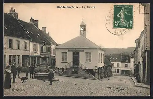 AK Condé-en-Brie, La Mairie