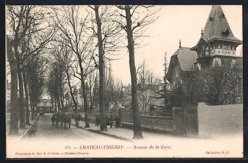 AK Chateau-Thierry, Avenue de la Gare