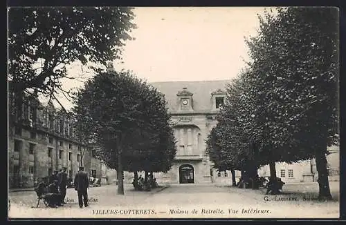 AK Villers-Cotterets, Maison de Retraite, Vue Intérieure