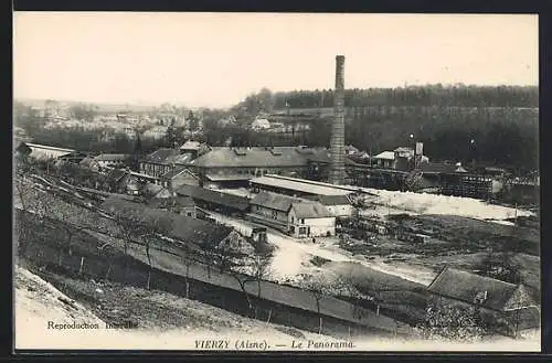 AK Vierzy /Aisne, Le Panorama