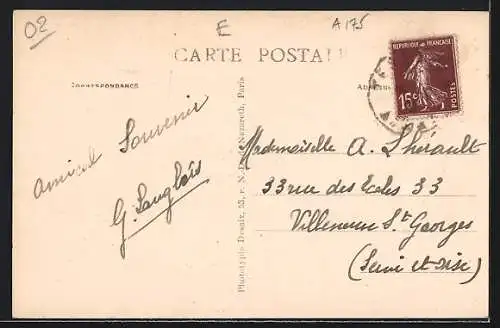 AK Tergnier /Aisne, Postes et Télégraphes