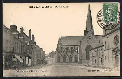 AK Notre-Dame-de-Liesse, Place et Eglise