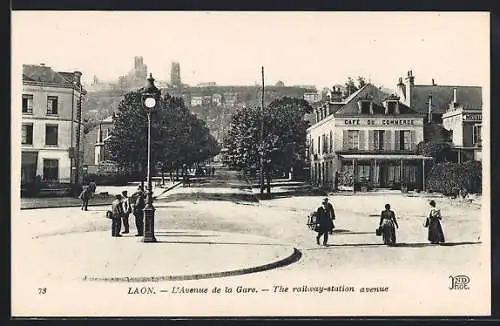 AK Laon, L`Avenue de la Gare