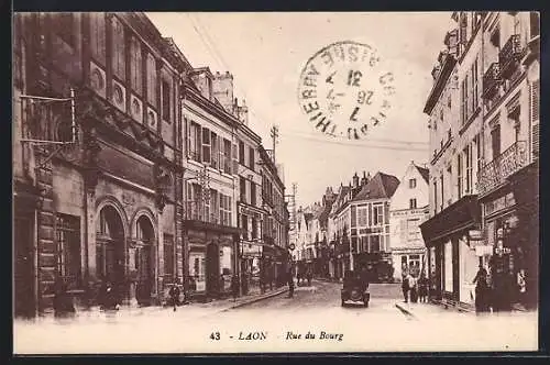 AK Laon, Rue du Bourg