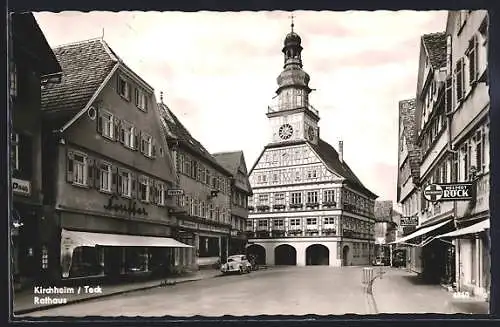 AK Kirchheim /Teck, Gaststätte Wieland am Rathaus