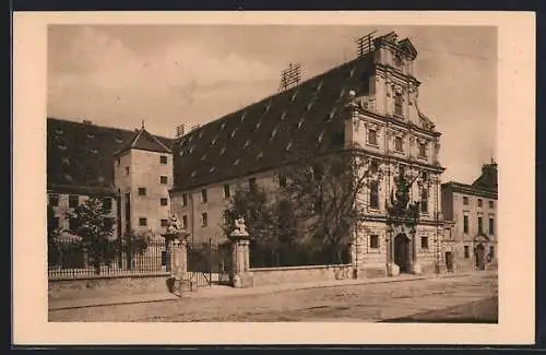 AK Augsburg, Partie am Zeughaus