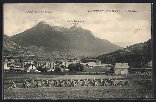 AK Sainte-Catherine, Casernes, Massif de Coste-Rousse, Pic de Jean Rey