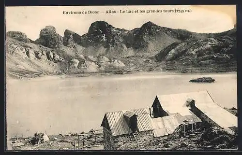 AK Allos, Le Lac et les grandes tours