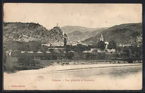 AK Volonne, Vue générale et Durance