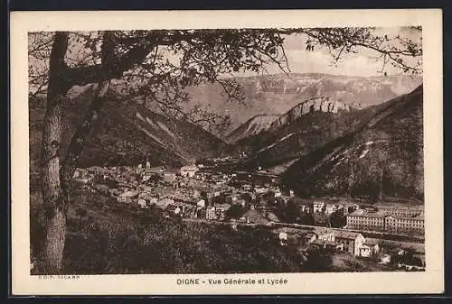 AK Digne, Vue Générale et Lycée