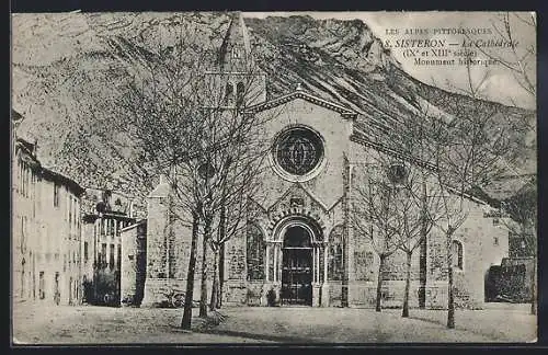 AK Sisteron, La Cathedrale, Monument historique