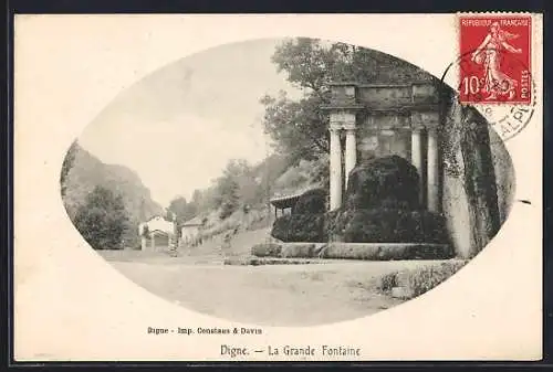 AK Digne, La Grande Fontaine