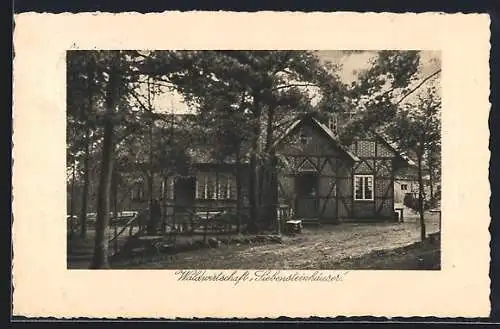 AK Fallingbostel, Waldwirtschaft Siebensteinhäuser, Bes. Emil Schmidt