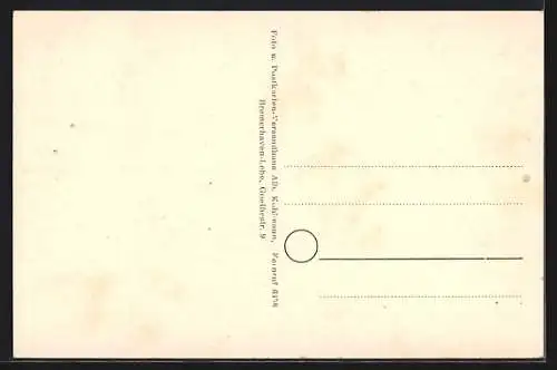 AK Ovelgönne /Oldbg., Alte Schule, Longier-Halle, Kirche