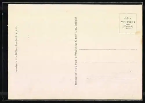 AK Ansicht des Luftschiff LZ 127 mit Längenschnitt & Grundriss der Führer & Fahrgastgondel