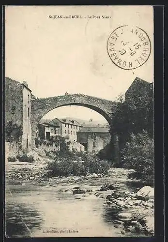 AK St-Jean-du-Bruel, Le Pont Vieux