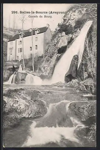 AK Salles-la-Source, Cascade du Bourg